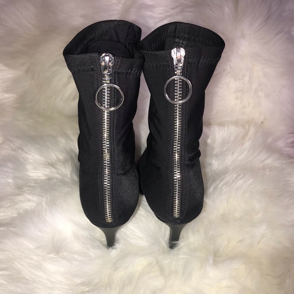 Black calf booties - Picture 3 of 4